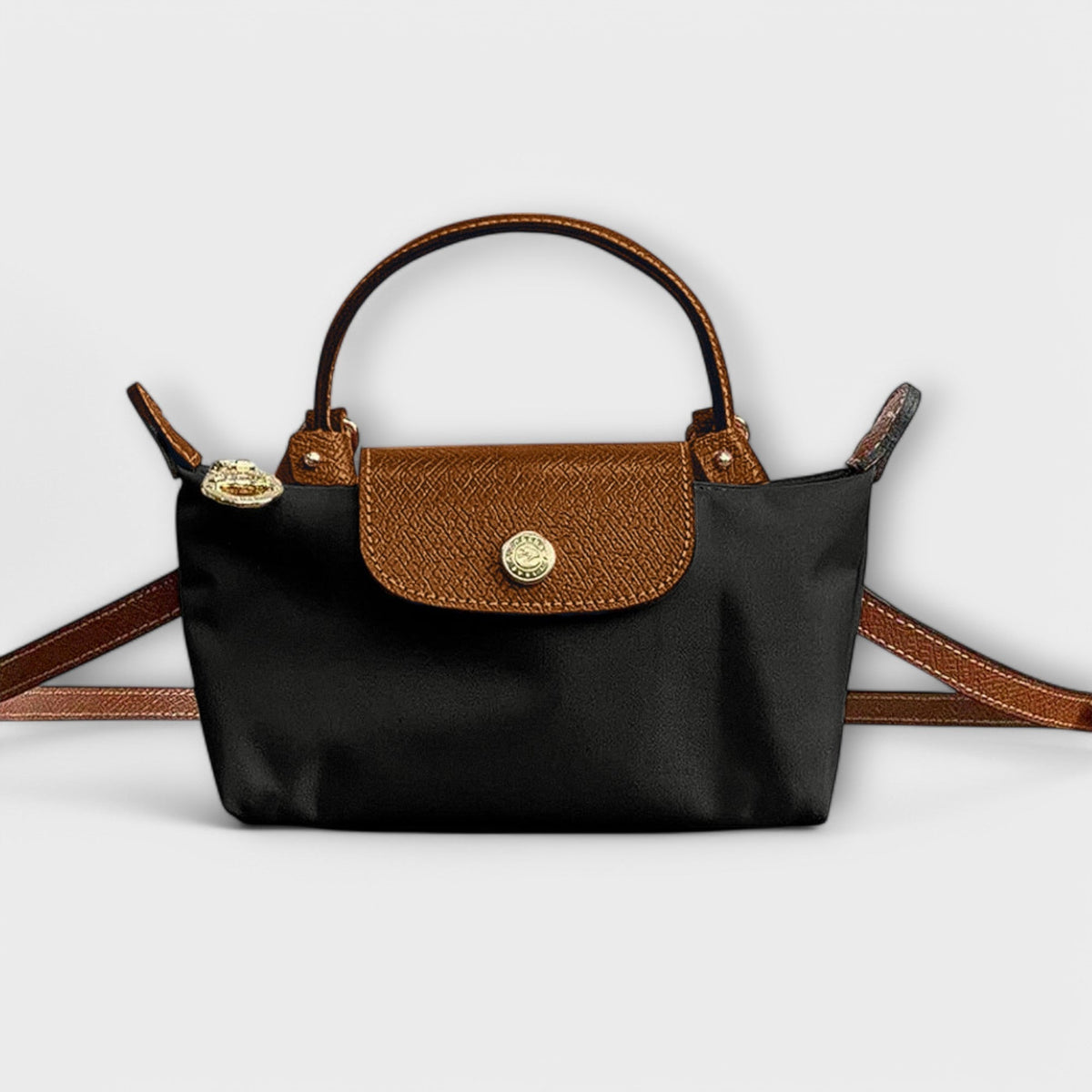 Bolso de Hombro Bicolor