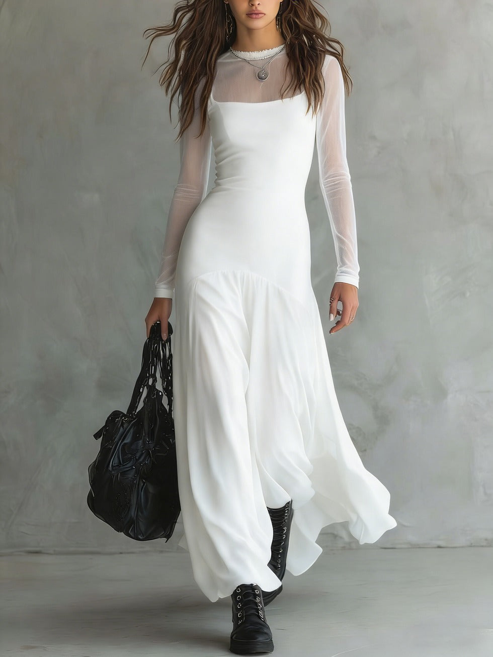 Pandora - Vestido largo con encanto etéreo