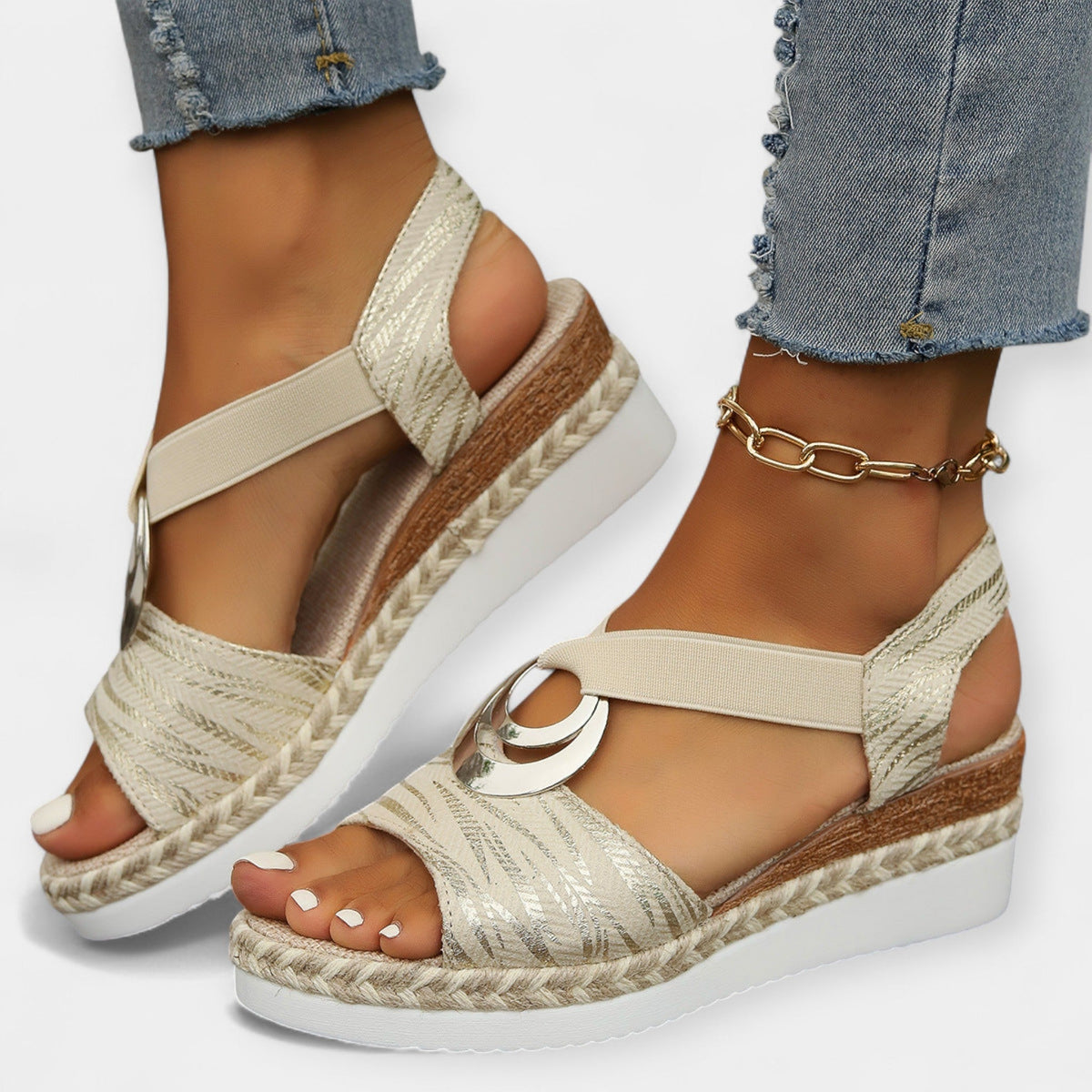 Sandalias Romanas Tejidas