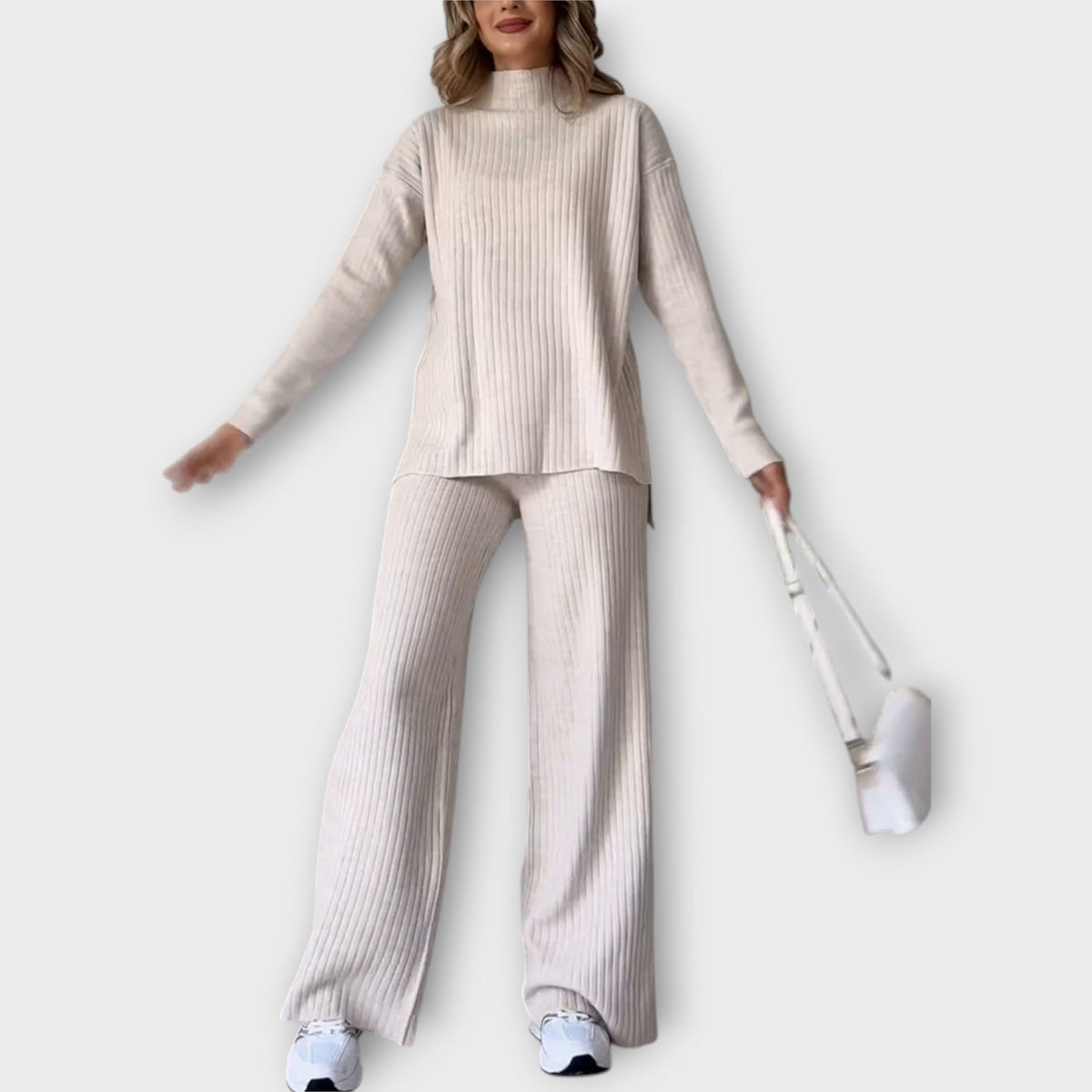 Conjunto Tejido con Corte Cómodo