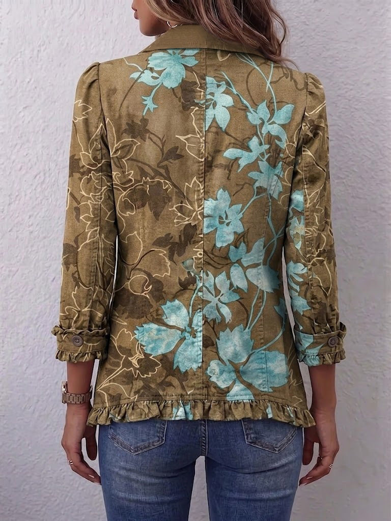 Салуд | Ръбест флорален слой Jacket